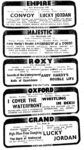 Cinemas – Empire, Majestic, Oxford – Whistling in Dixie